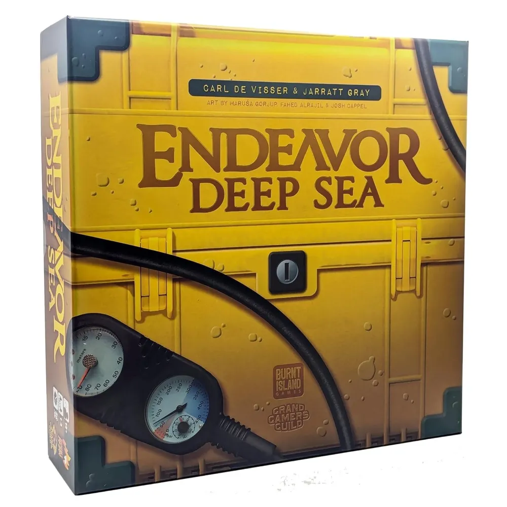 Endeavor Deep Sea – Exploration Strategy Board Game by Burnt Island Games | 1-4 Players | 14+ Years