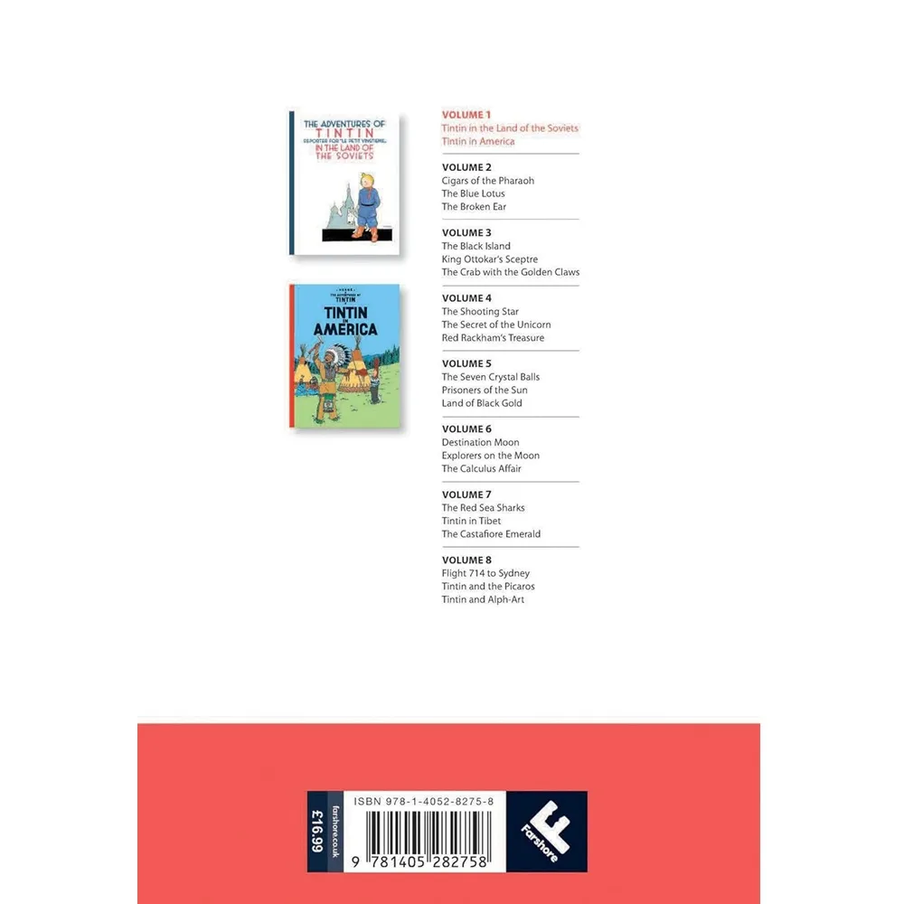 The Adventures Of Tintin Volume 1 (Hardcover) - Image 2