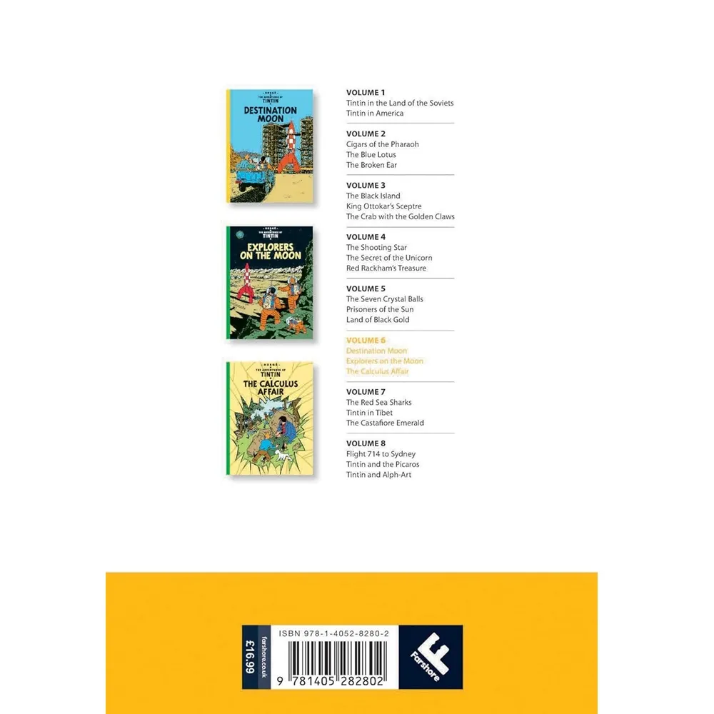 The Adventures Of Tintin Volume 6 (Hardcover) - Image 2