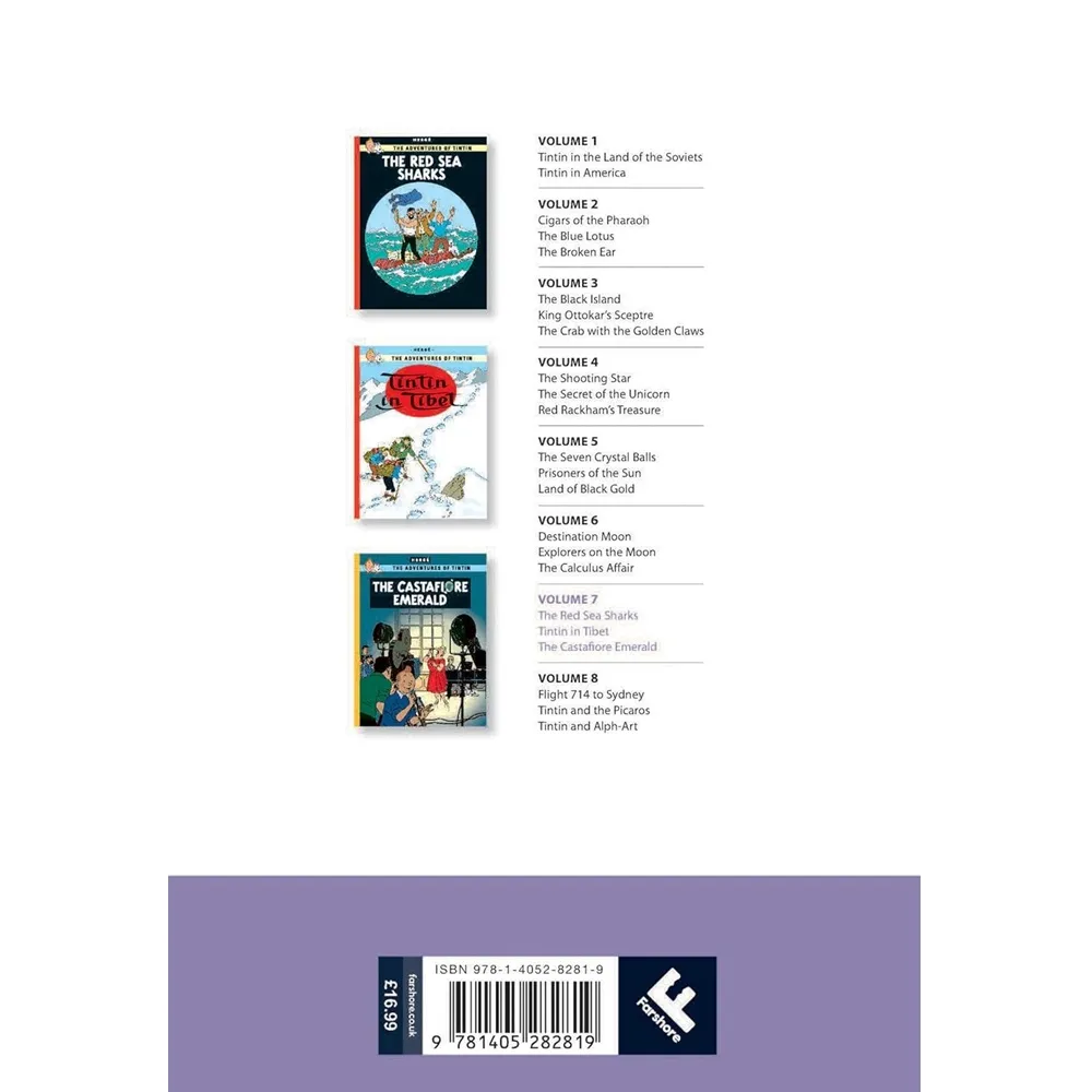 The Adventures Of Tintin Volume 7 (Hardcover) - Image 2