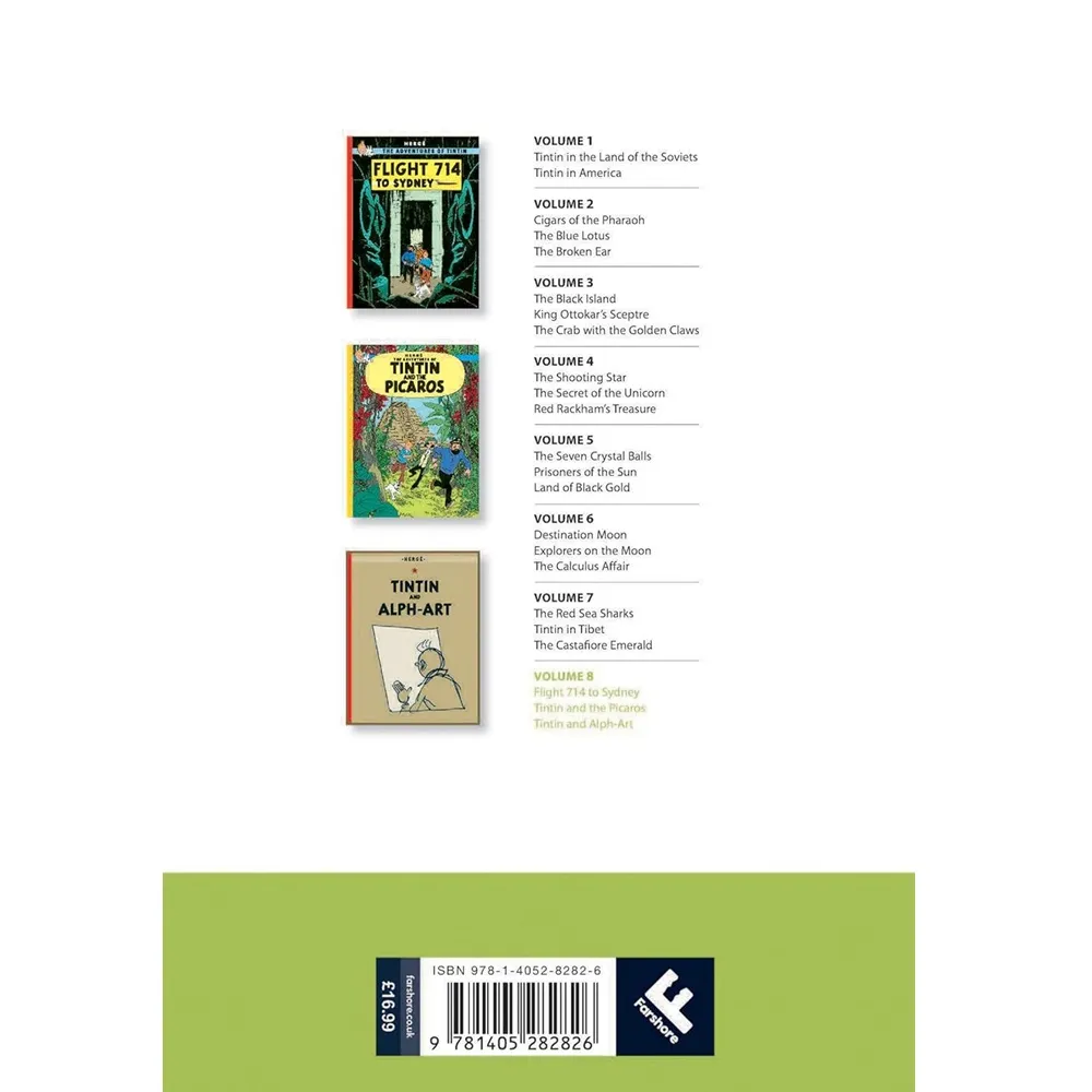 The Adventures Of Tintin Volume 8 (Hardcover) - Image 2