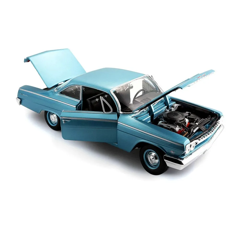 Bburago 1:18 Scale 1962 Chevrolet Bel Air Diecast Scale Model for Collectors 14+ Years - Image 3