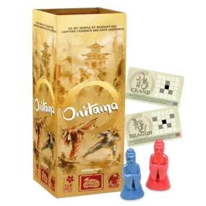 Arcane Wonders Onitama Board Game - 2 Player Strategy Game for 10+ Years