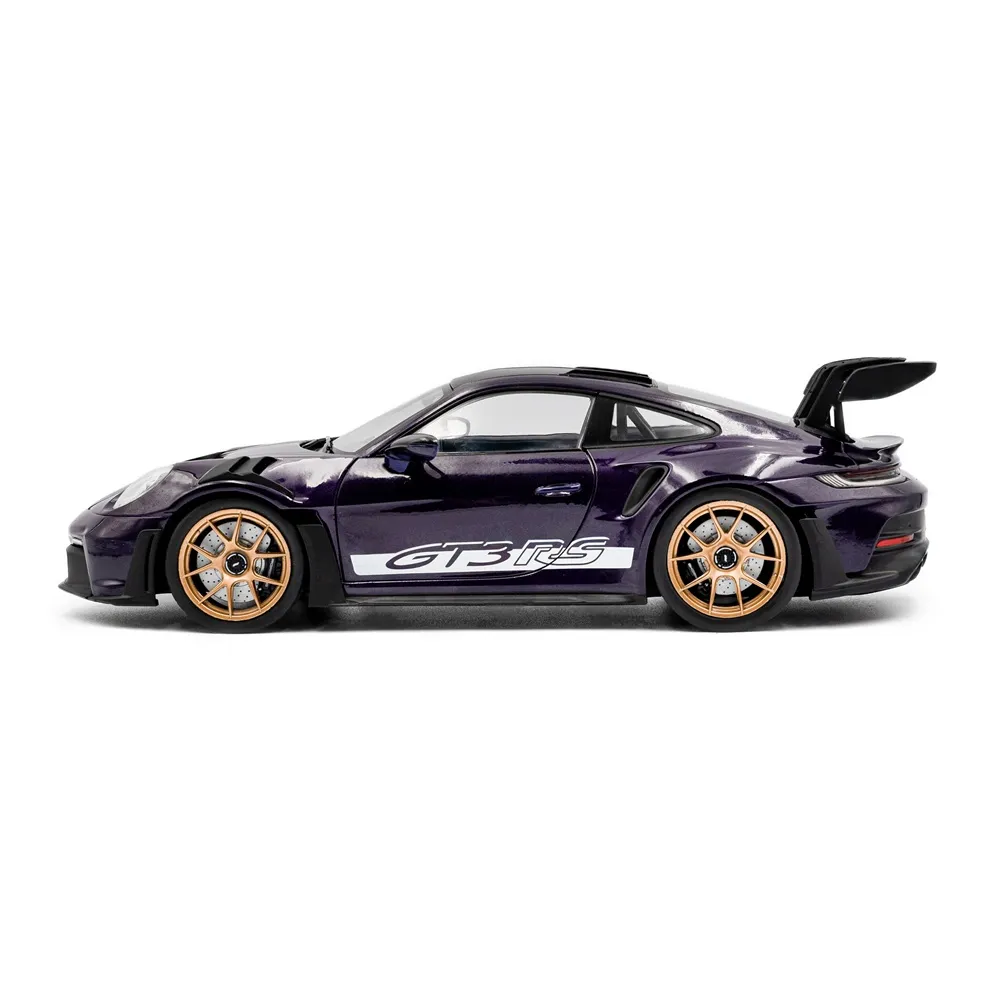 Solido 1:18 Scale 2024 Porsche 911 GT3 RS Weissach Package Viola Purpe Metallic - Image 2