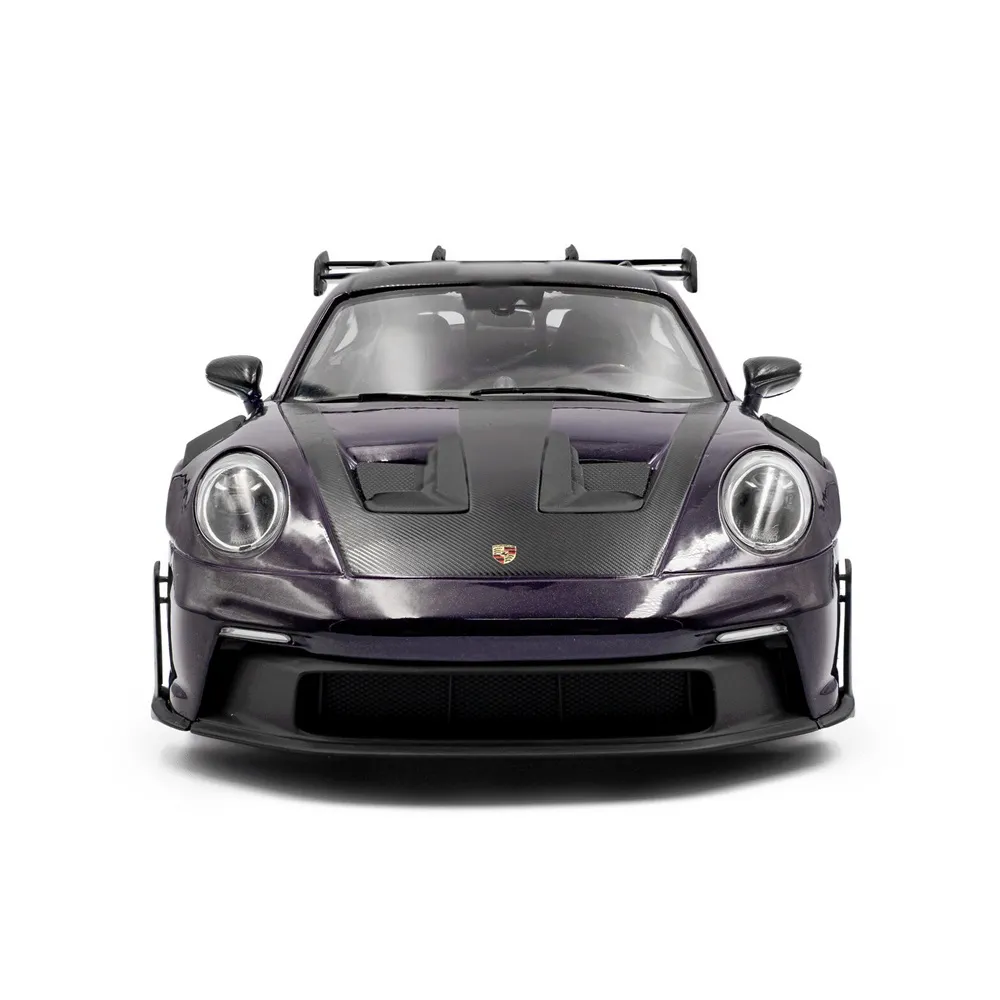 Solido 1:18 Scale 2024 Porsche 911 GT3 RS Weissach Package Viola Purpe Metallic - Image 5