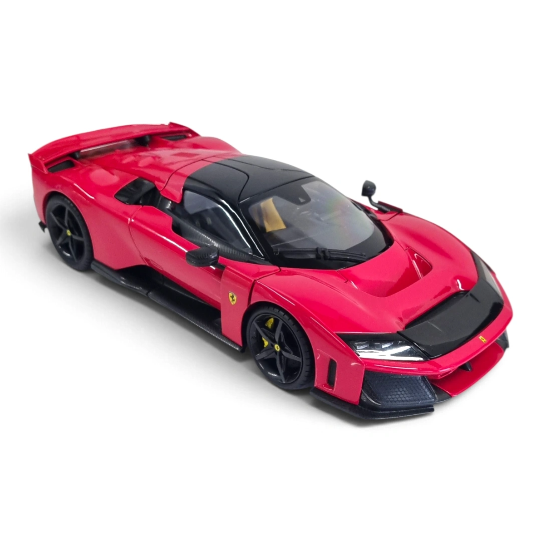 Bburago 1:18 Scale Ferrari F80 Signature Series Diecast Scale Model for 14+ Years (Red) - Image 2