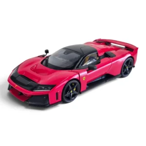 Bburago 1:18 Scale Ferrari F80 Signature Series Diecast Scale Model for 14+ Years (Red)