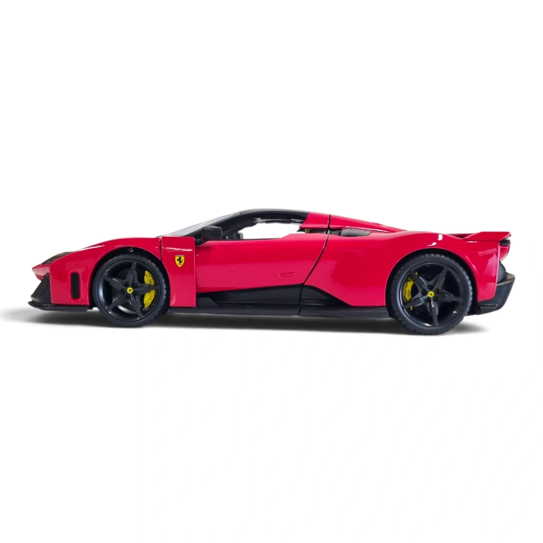 Bburago 1:18 Scale Ferrari F80 Signature Series Diecast Scale Model for 14+ Years (Red) - Image 3
