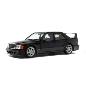 Solido 1:18 Scale 1990 Mercedes-Benz 190 Evo II W201 (Black) Diecast Scale Model