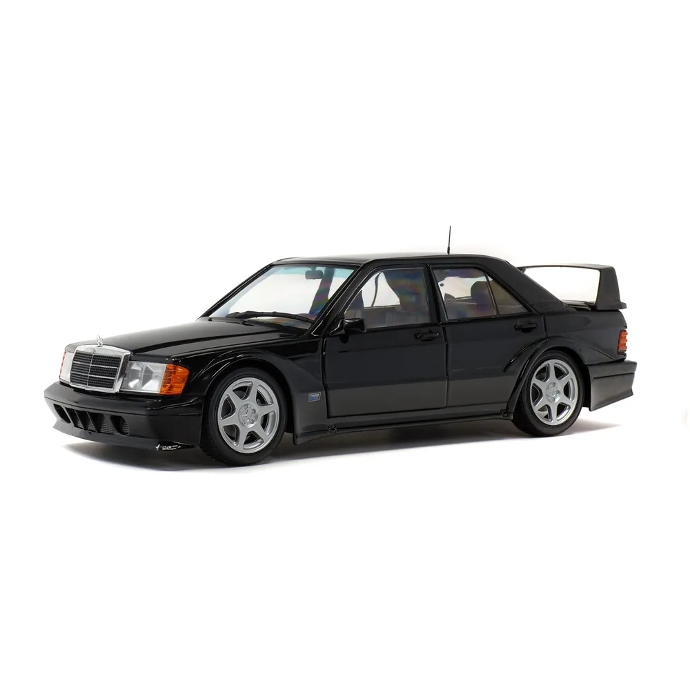 Solido 1:18 Scale 1990 Mercedes-Benz 190 Evo II W201 (Black) Diecast Scale Model