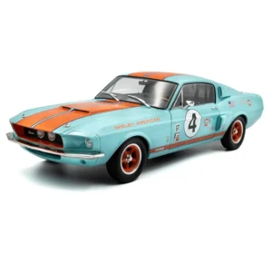 Solido 1:18 Scale Shelby GT500 Gulf Racing Tribute Diecast Scale Model