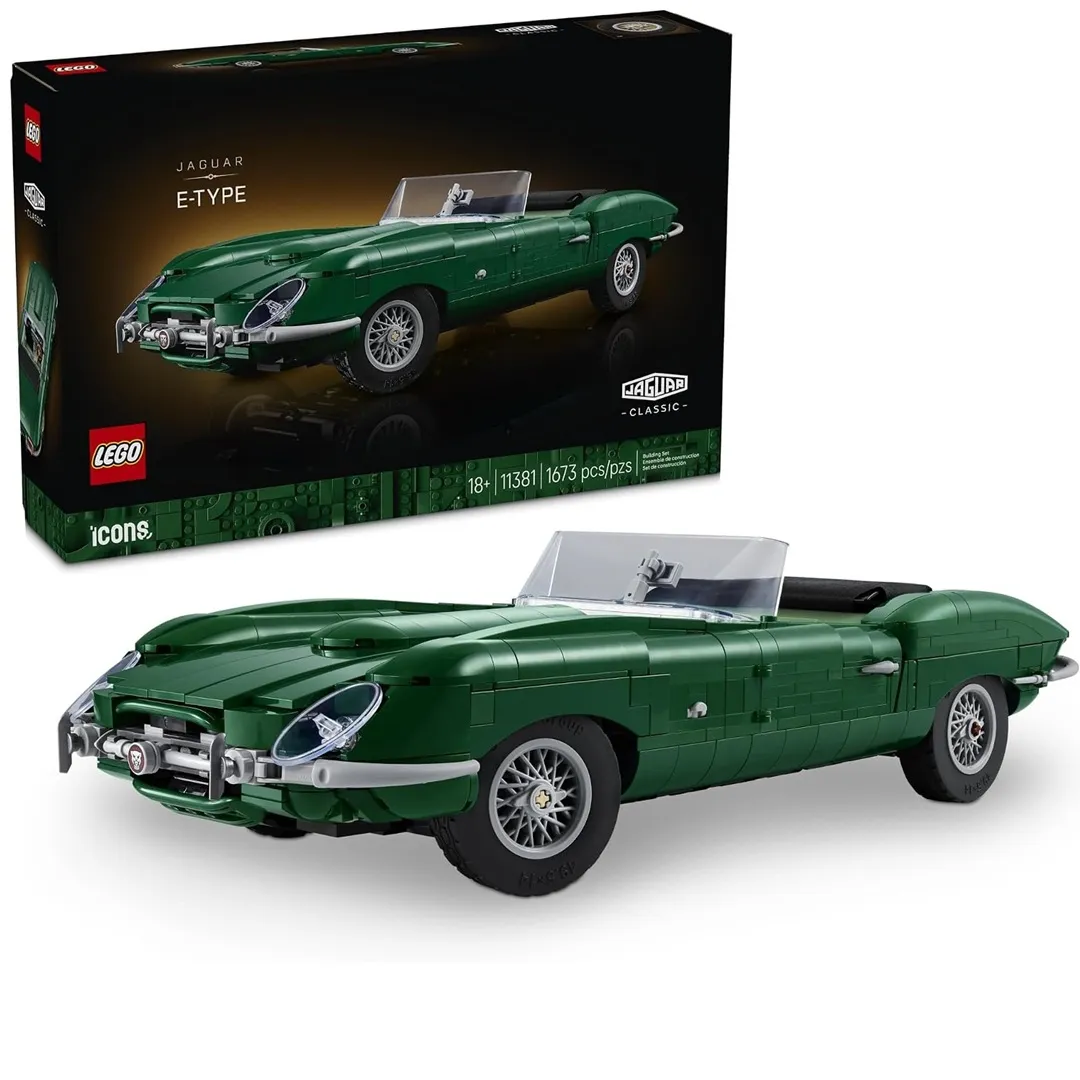 Lego Icons Jaguar E-Type 11381 Building Set for 18+ Years (1673 Pieces)