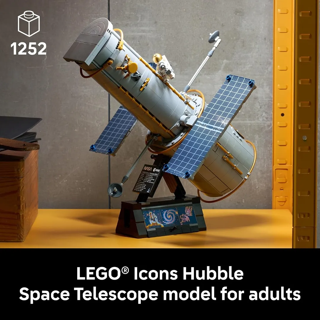 Lego Icons Hubble Space Telescope for 18+ Years (1252 Pieces) New Arrival - Image 2