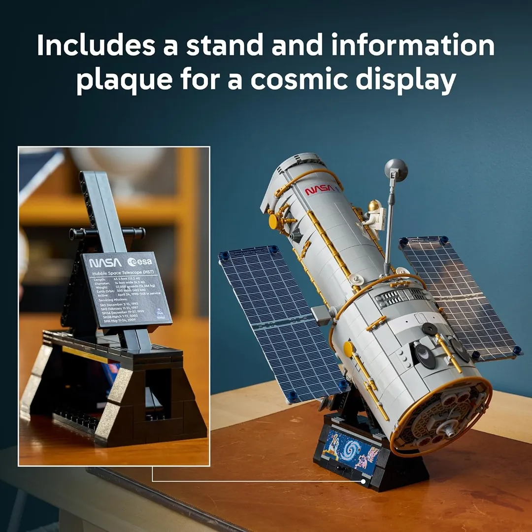 Lego Icons Hubble Space Telescope for 18+ Years (1252 Pieces) New Arrival - Image 5