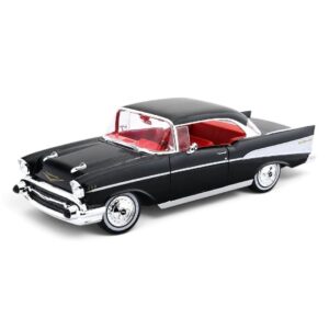 maisto 1957 chevrolet belair coupe black
