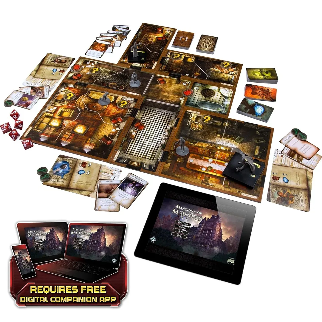 Mansion of Madness 2nd Edition Board Game for 14+ Years (1-5 Players) Original - Image 2