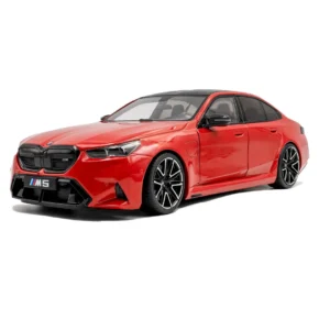 solido bmw m5 red diecast scale model