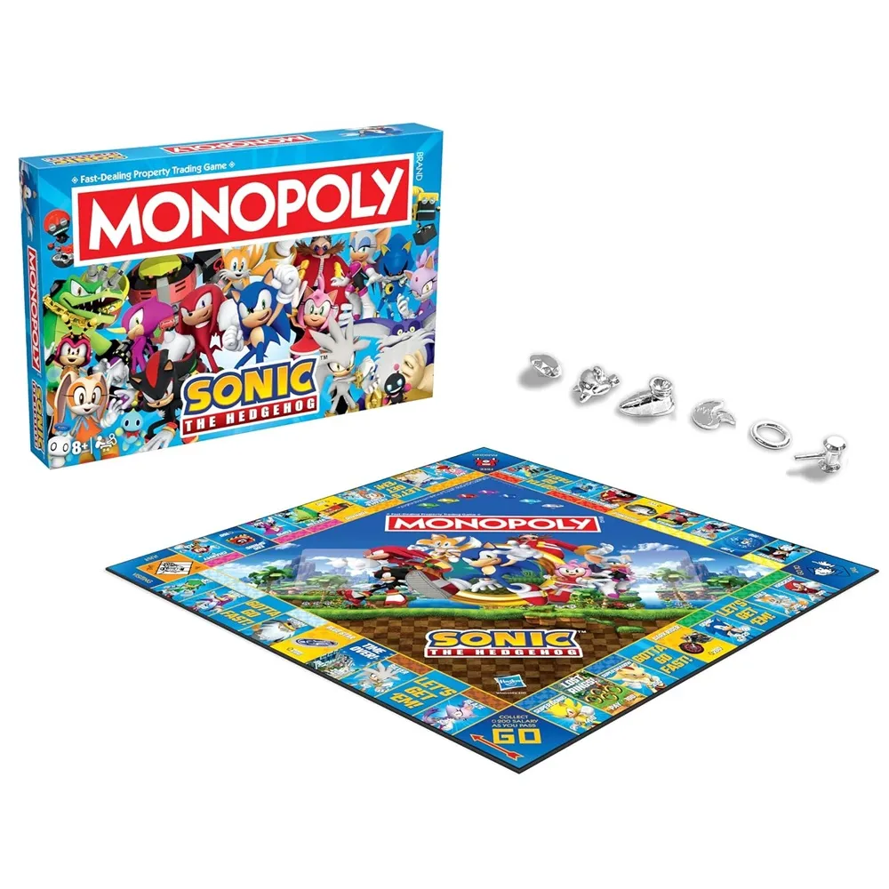 Sonic The Hedgehog Monopoly Board Game for 8+ Years (2-6 Years) - Image 4