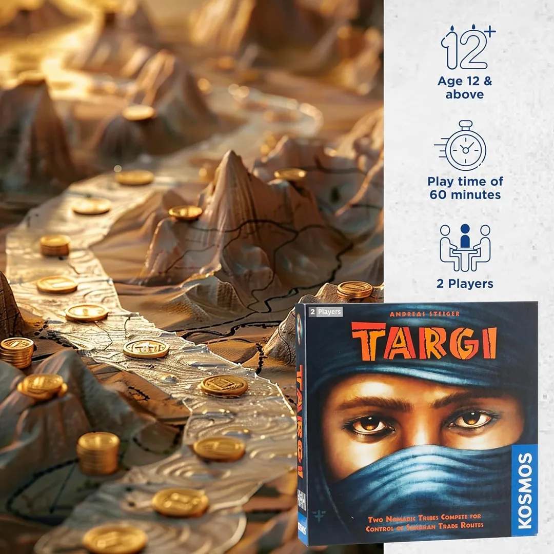 Targi Board Game for 12+ Years - Two Player Strategy Game (691479) Original - Image 6