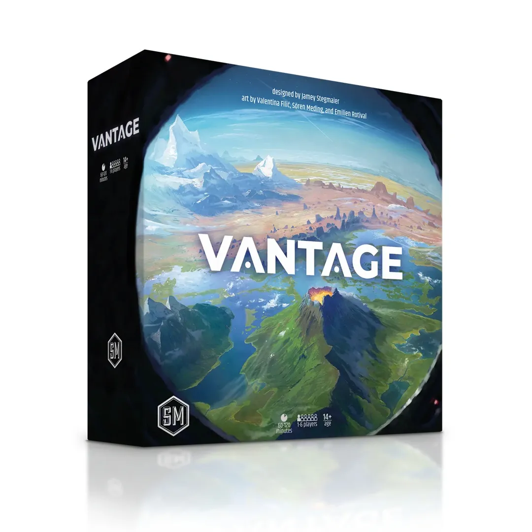 Vantage Board Game by Stonemaier Games for 14+ Years (1-6 Players) Original