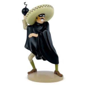 Tintin Resin Figure - Corporal Diaz, the clumsy terrorist