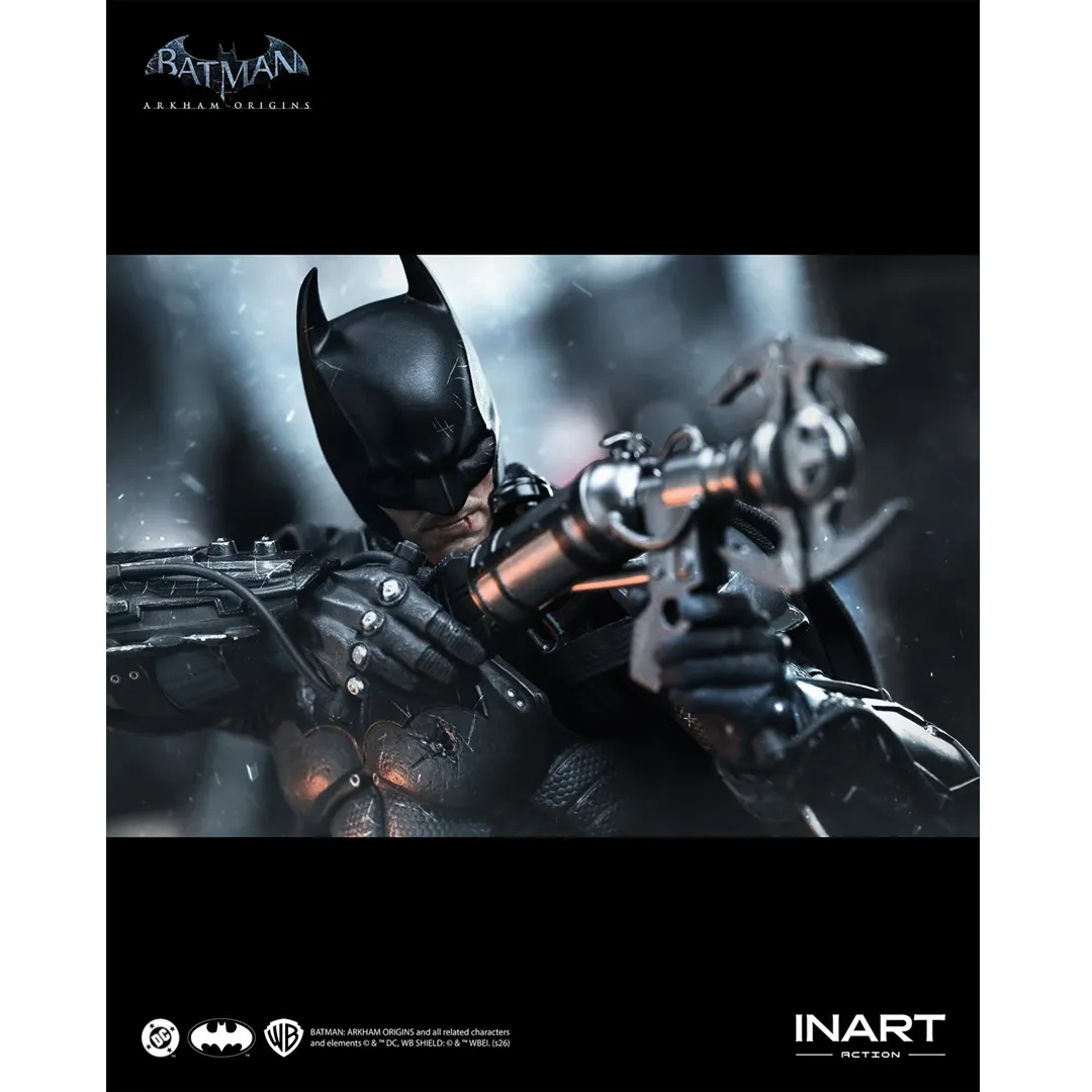 INART Batman: Arkham Origins - Batman (Battle Damaged Version) Action Figure for 15+ Years - Image 13
