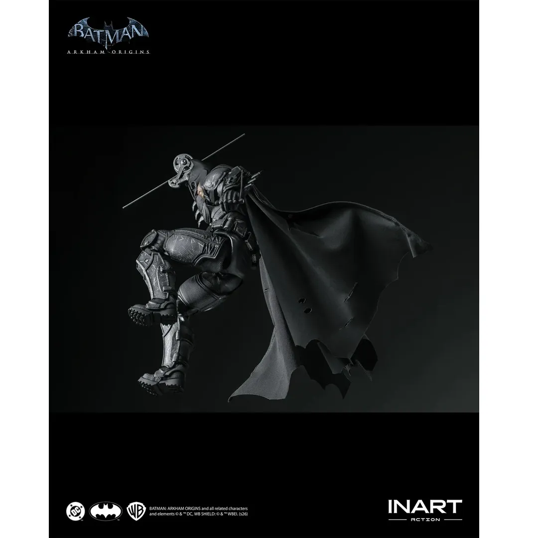 INART Batman: Arkham Origins - Batman (Battle Damaged Version) Action Figure for 15+ Years - Image 7