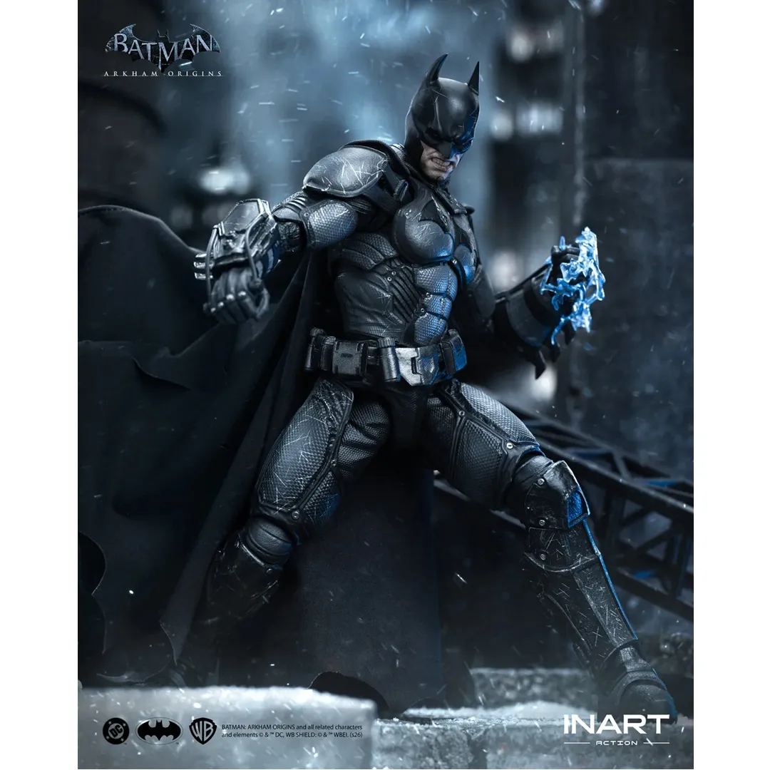 INART Batman: Arkham Origins - Batman (Battle Damaged Version) Action Figure for 15+ Years - Image 8