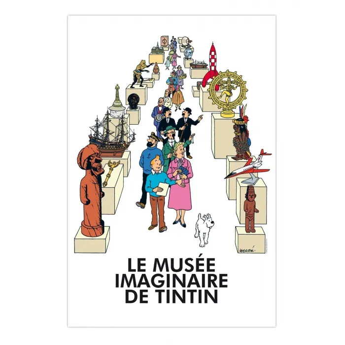 Tintin Official Posters - Moulinsart Le Musée Imaginaire de Tintin 23004 (40x60cm)