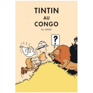 Tintin Official Posters - Tintin in the Congo (50 x 70 cms) (Copy)