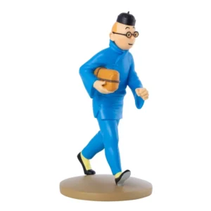 Tintin Resin Figure - Tintin with the package
