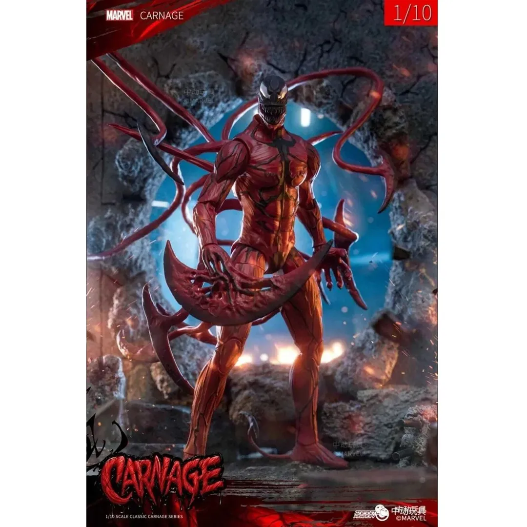 ZD Toys Carnage Marvel 1/10 Scale Action Figure for 14+ Years - Image 5