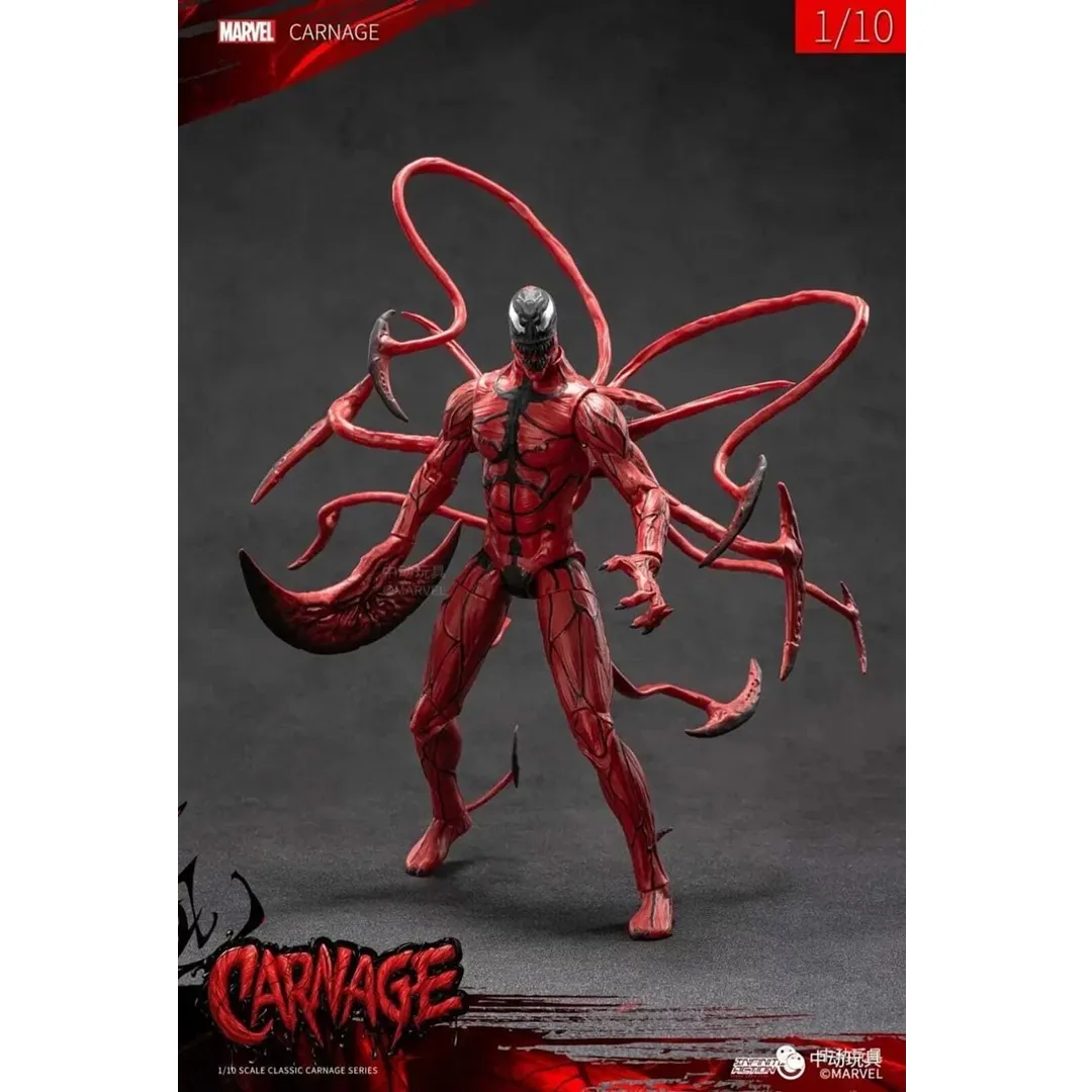 ZD Toys Carnage Marvel 1/10 Scale Action Figure for 14+ Years - Image 2