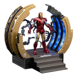 zd toys iron man mark 6 suit up gantry