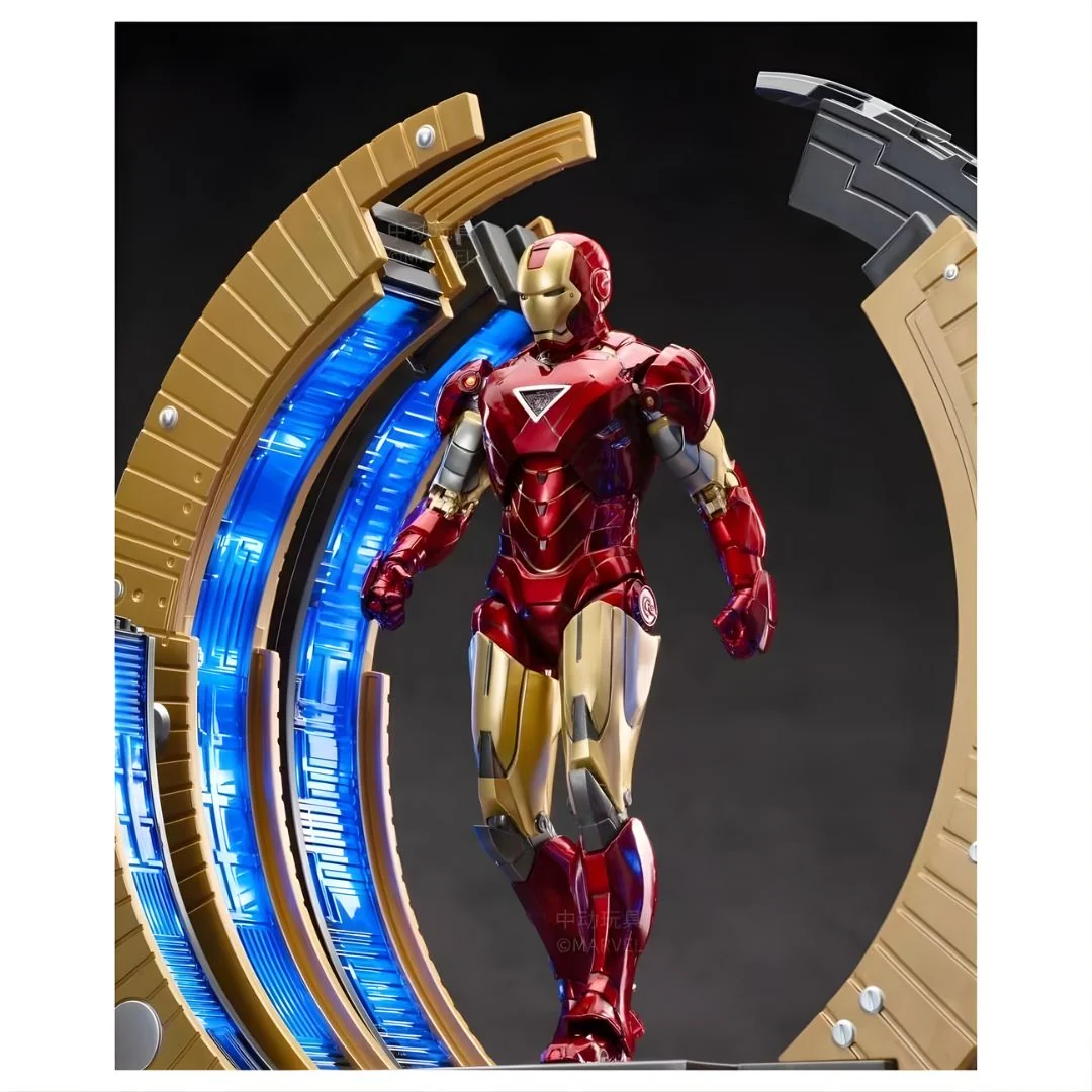 ZD Toys Iron Man Mark 6 Suit Up Gantry Action Figure Set for 14+ Years - Image 3