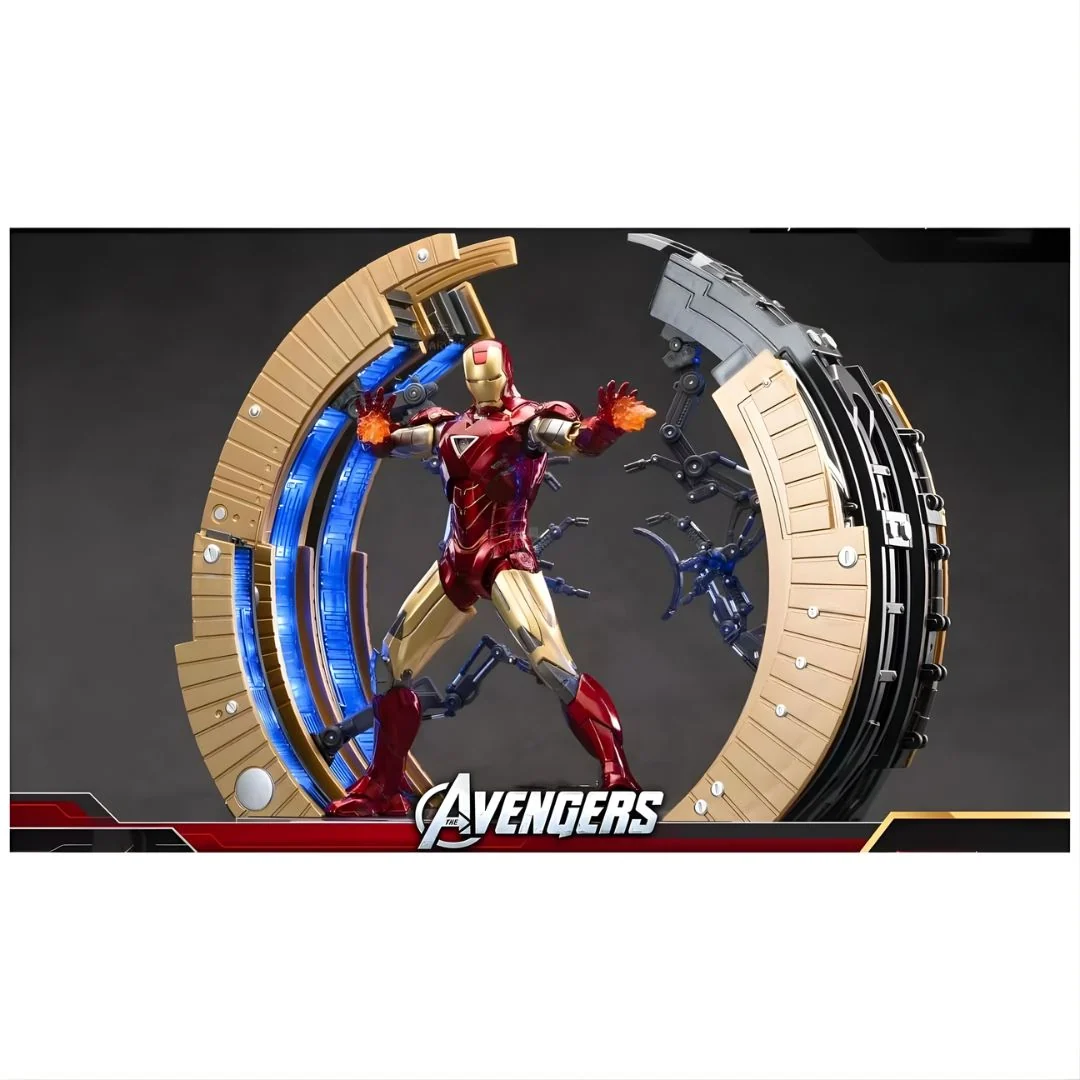 ZD Toys Iron Man Mark 6 Suit Up Gantry Action Figure Set for 14+ Years - Image 5